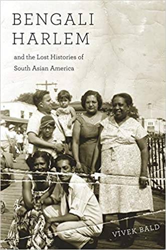 "Bengali Harlem" book cover featuring a black and white image of family.